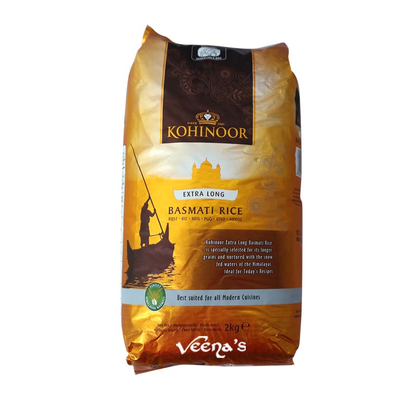 Kohinoor Gold Extra Long Basmati Rice 2kg