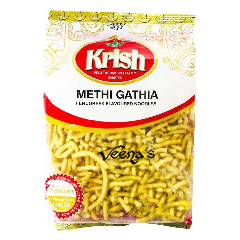 Buy Krish Methi Gathia 225g at Veenas.com - Online Indian Grocery Store UK