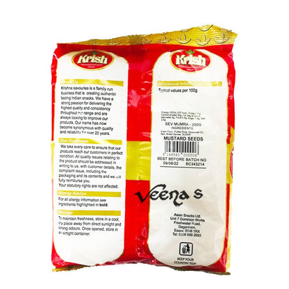 Buy Krish Sev Mumra 250g at Veenas.com - Online Indian Grocery Store UK