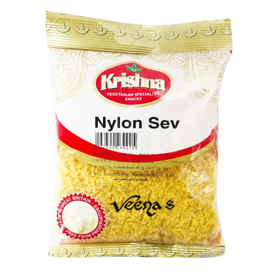 Buy Krishna Nylon Sev 170G at Veenas.com - Online Indian Grocery Store UK