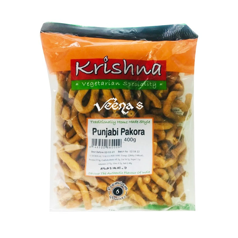 Buy Krishna Punjabi Pakora 400g at Veenas.com - Online Indian Grocery Store UK