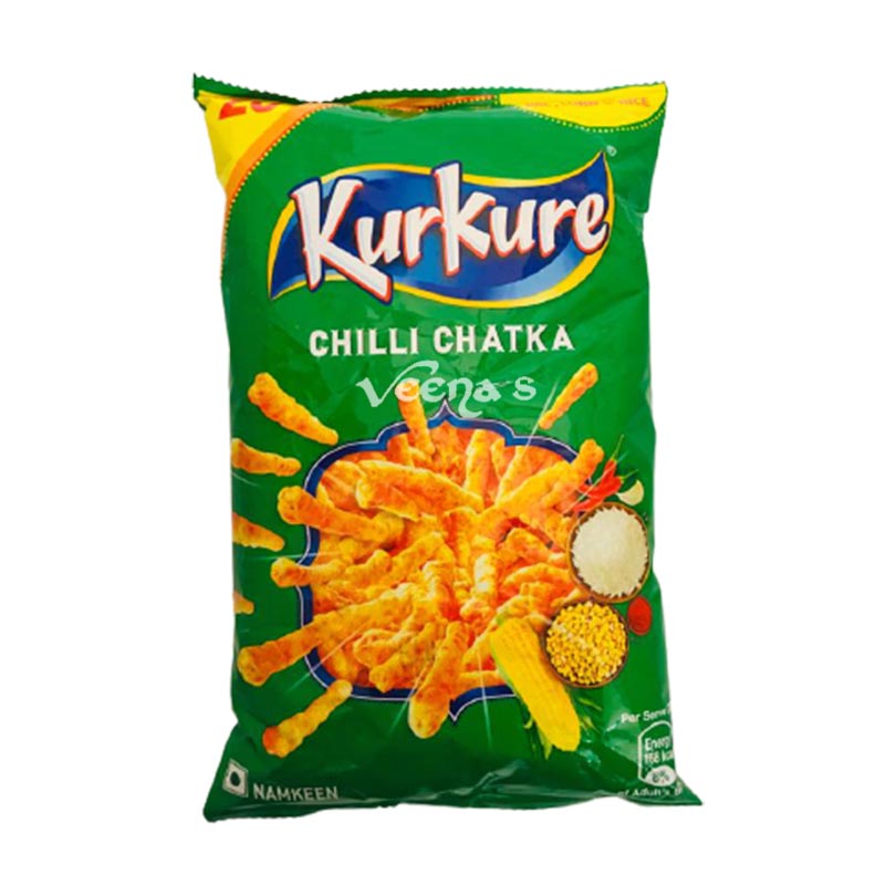 Buy Kurkure Chilli Chatka 82g at Veenas.com - Online Indian Grocery Store UK