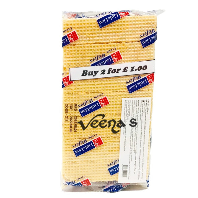 Buy Little Lion Cream Wafers 2 Pcs at Veenas.com - Online Indian Grocery Store UK