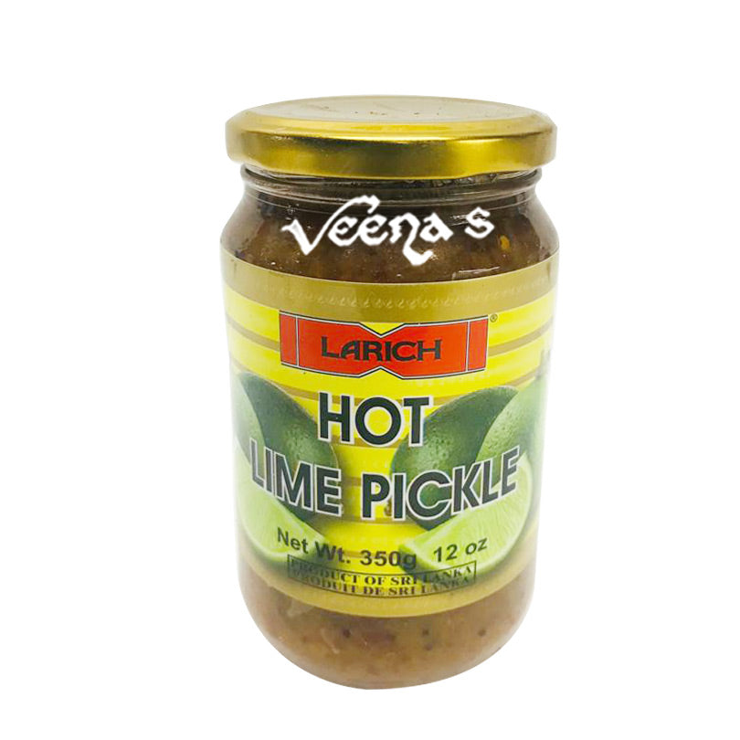 Buy Larich Lime Pickle Hot 350g at Veenas.com - Online Indian Grocery Store UK