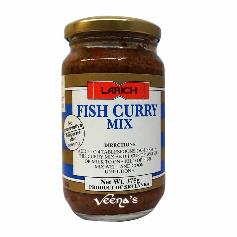 Buy Larich Fish Curry Mix 375g at Veenas.com - Online Indian Grocery Store UK