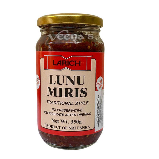 Buy Larich Lunu Miris 350g at Veenas.com - Online Indian Grocery Store UK