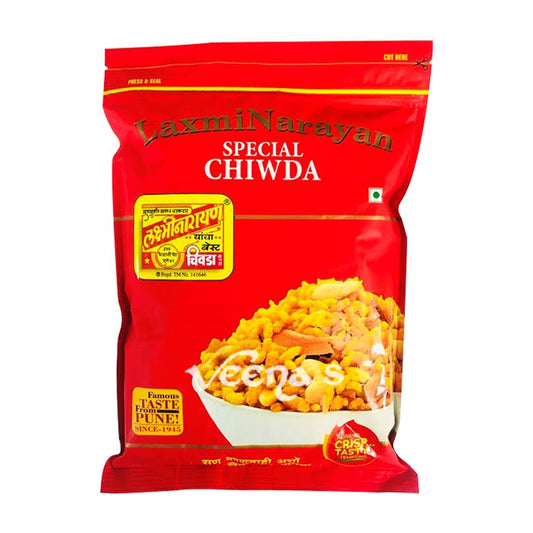 Buy Lakshmi Narayan Special Chiwda 400g at Veenas.com - Online Indian Grocery Store UK