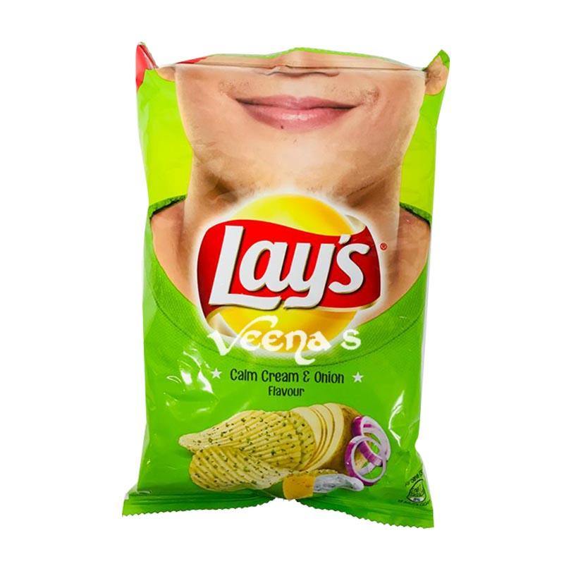 Buy Lays Cream and Onion 58gm at Veenas.com - Online Indian Grocery Store UK