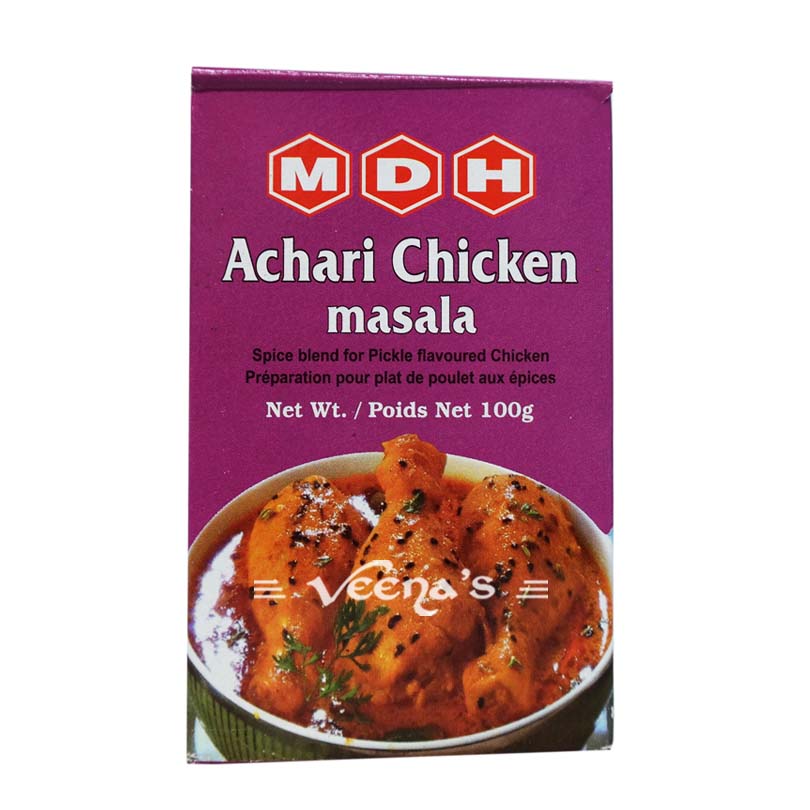 Buy MDH Achari Chicken Masala 100g at Veenas.com - Online Indian Grocery Store UK