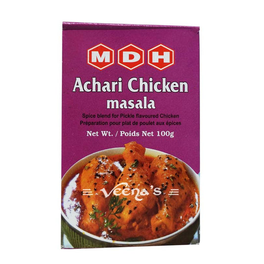 Buy MDH Achari Chicken Masala 100g at Veenas.com - Online Indian Grocery Store UK