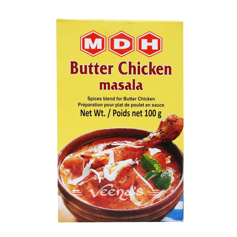 Buy MDH Butter Chicken Masala 100g at Veenas.com - Online Indian Grocery Store UK