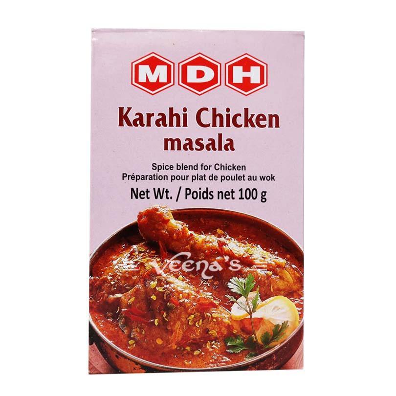 Buy MDH Karahi Chicken Masala 100g at Veenas.com - Online Indian Grocery Store UK