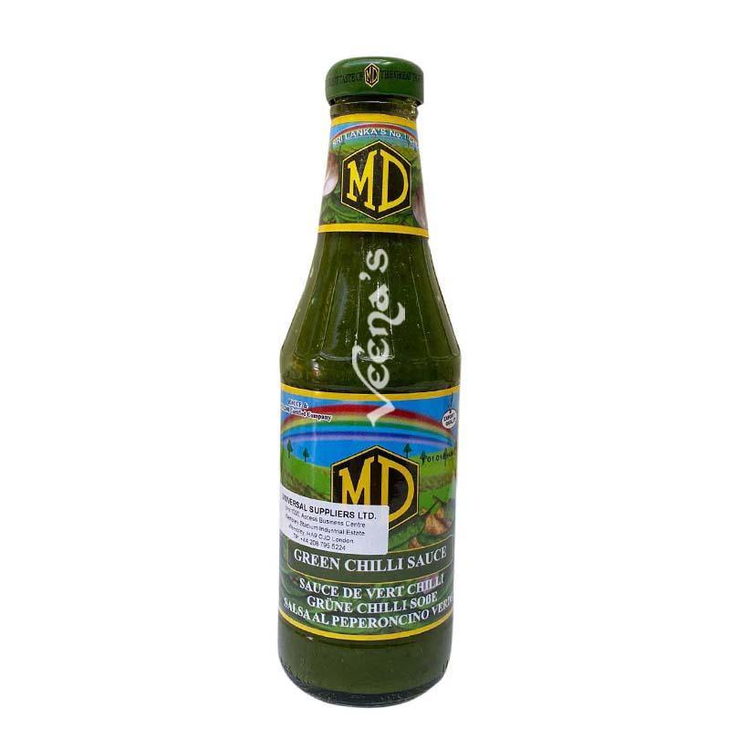 Buy MD Green Chilli Sauce 400g at Veenas.com - Online Indian Grocery Store UK