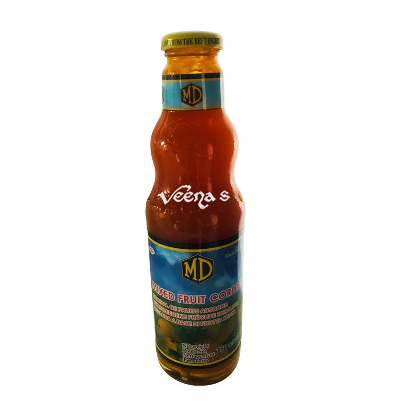 Buy MD Mixed Fruit Cordial 750ml at Veenas.com - Online Indian Grocery Store UK