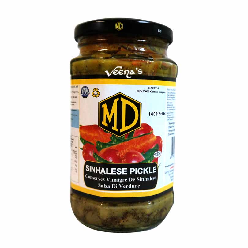 Buy MD Sinhalese Pickle 375g at Veenas.com - Online Indian Grocery Store UK