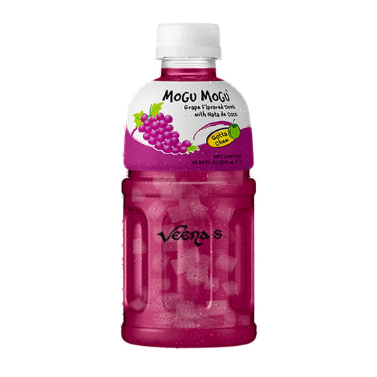 Mogu Mogu Grape Flavoured Drink with Nata de Coco 320ml