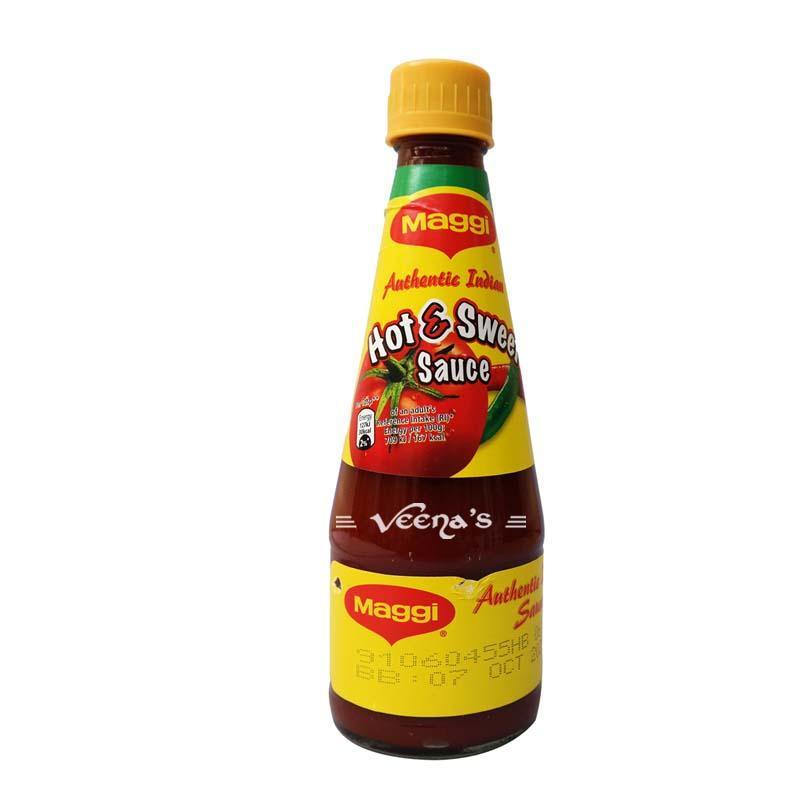 Buy Maggi Hot & Sweet Sauce 400gm at Veenas.com - Online Indian Grocery Store UK