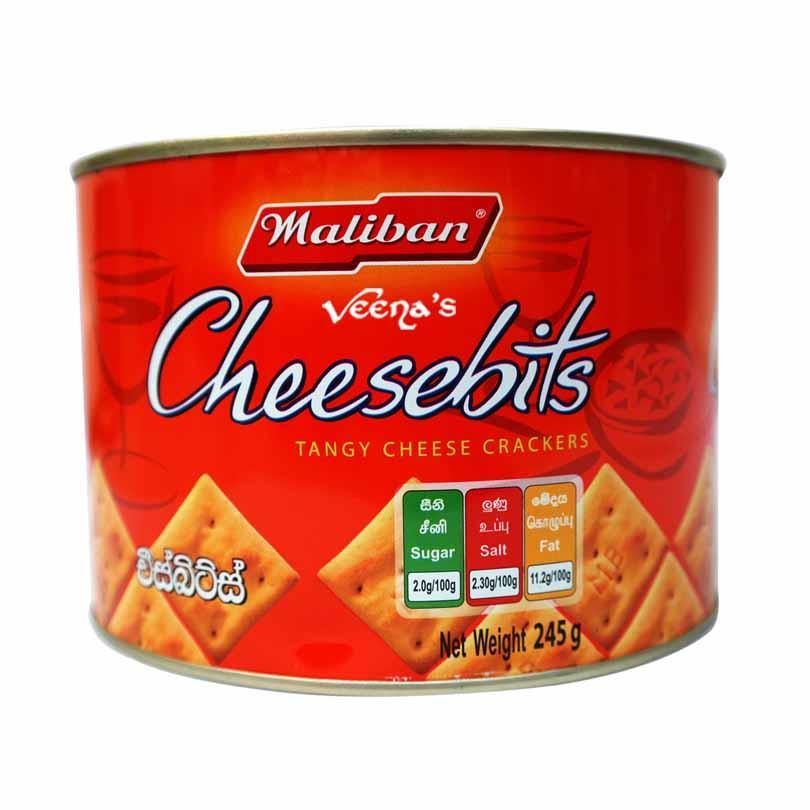 Buy Maliban Cheesebits 245g at Veenas.com - Online Indian Grocery Store UK