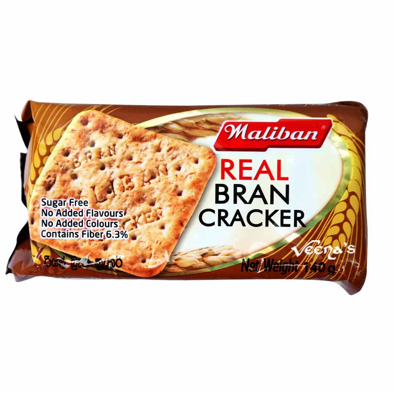 Maliban Real Bran Cracker 140g