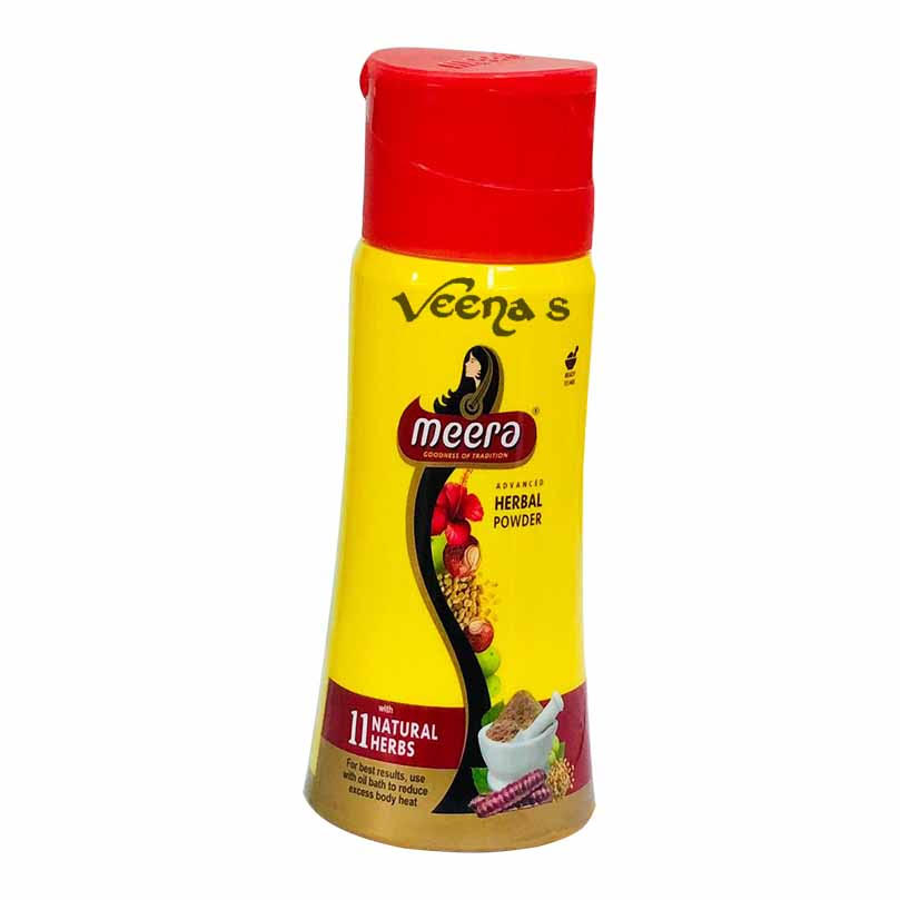 Buy Meera Hairwash Powder / Shikaikai Powder 120G at Veenas.com - Online Indian Grocery Store UK