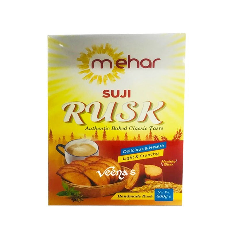 Mehar Suji Rusk 600g