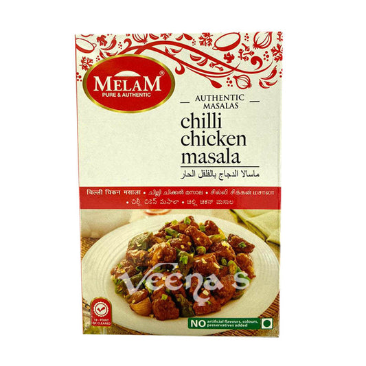 Buy Melam Chilli Chicken Masala 100g at Veenas.com - Online Indian Grocery Store UK