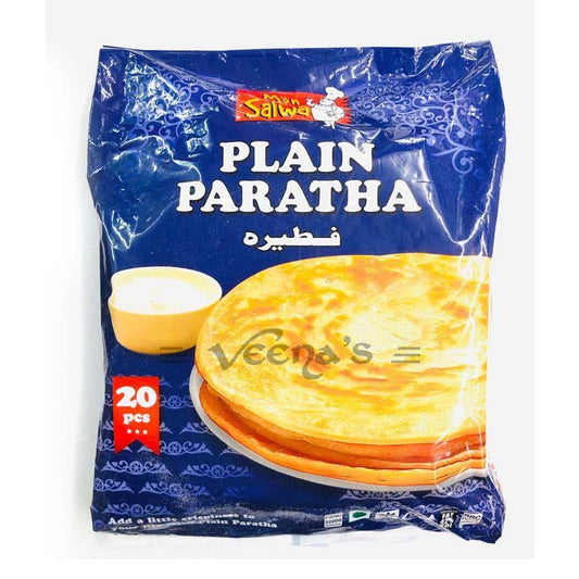 Buy Mon Salwa Family Pack Plain Paratha 20Pcs at Veenas.com - Online Indian Grocery Store UK
