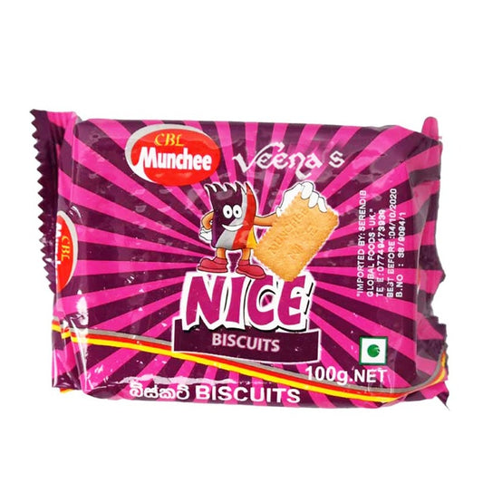 Buy Munchee Nice Biscuits 100g at Veenas.com - Online Indian Grocery Store UK