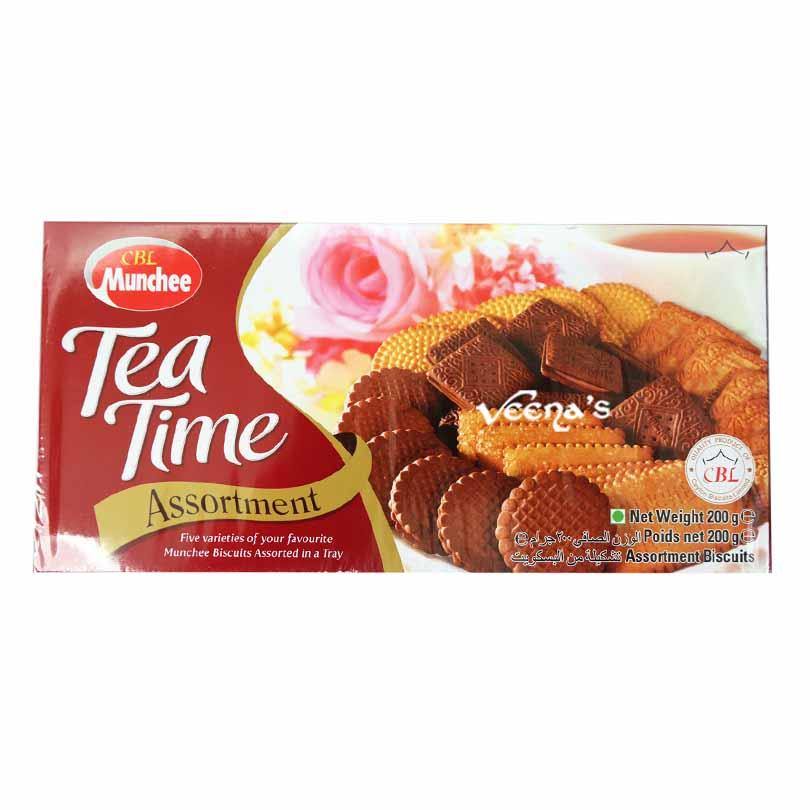 Buy Munchee Tea Time Assortment 200gm at Veenas.com - Online Indian Grocery Store UK