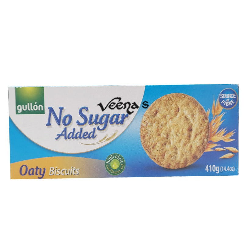 Buy Gullon No SugarAdded Oaty Biscuits 410g Q at Veenas.com - Online Indian Grocery Store UK