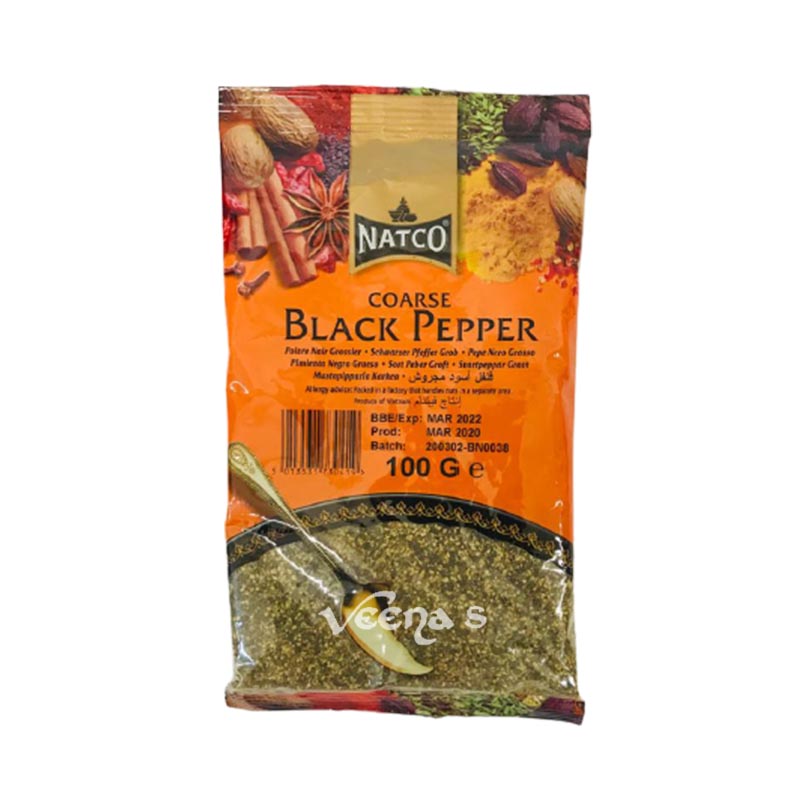Natco Black Pepper Coarse 100g