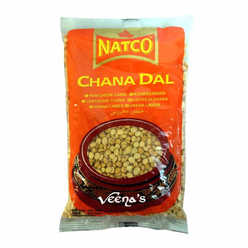 Buy Natco Chana Dal 500g at Veenas.com - Online Indian Grocery Store UK