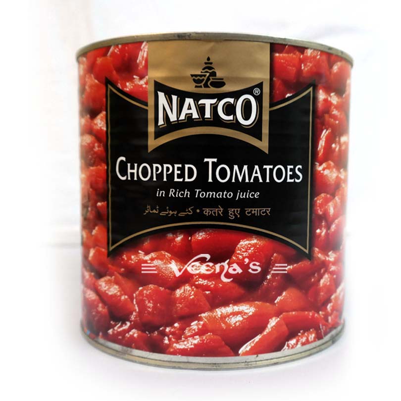 Buy Natco Chopped Tomatoes 400g at Veenas.com - Online Indian Grocery Store UK