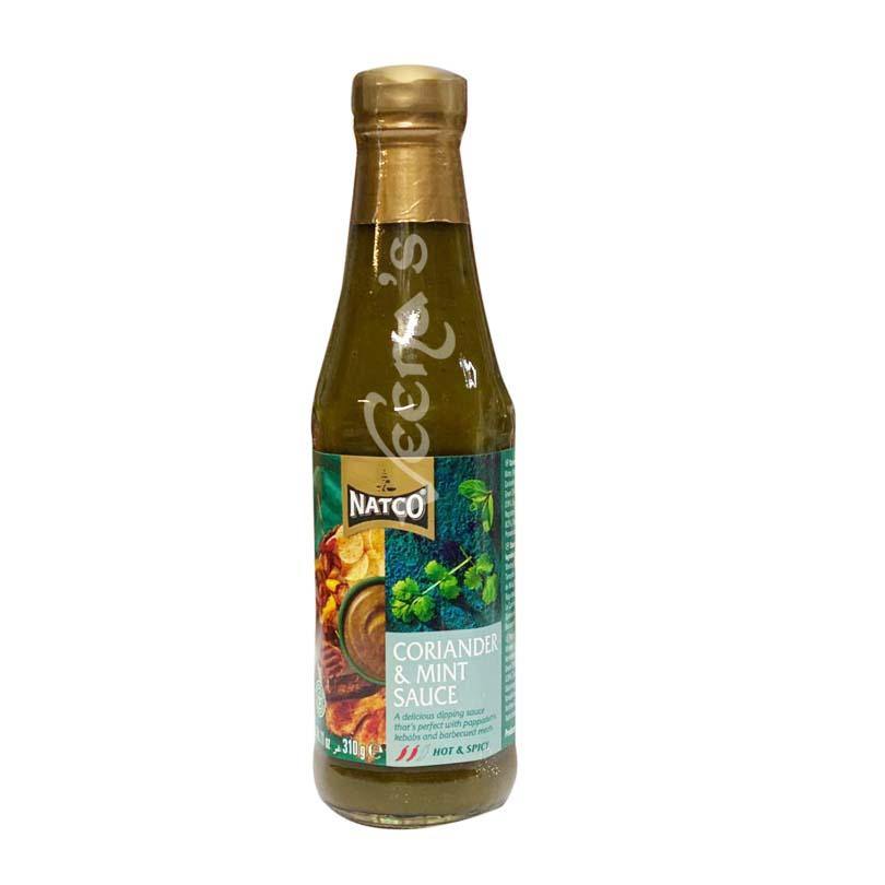 Buy Natco Coriander & Mint Sauce 310g at Veenas.com - Online Indian Grocery Store UK