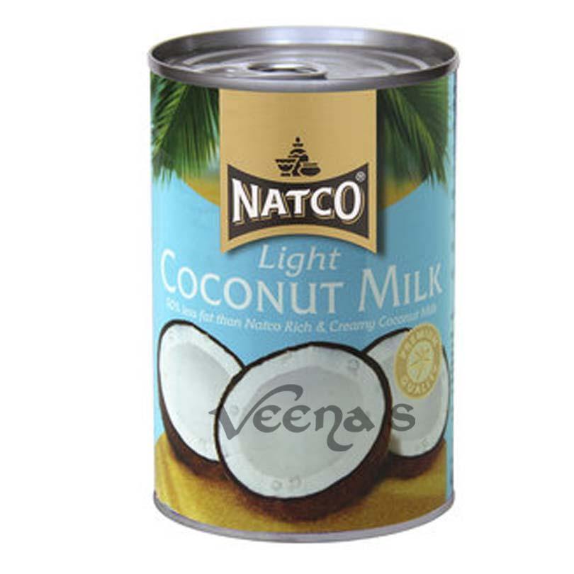 Buy Natco Light Coconut Milk 400ml at Veenas.com - Online Indian Grocery Store UK