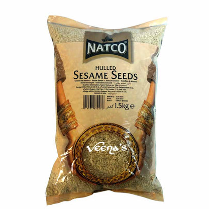 Buy Natco Natural Sesame Seeds 1.5kg at Veenas.com - Online Indian Grocery Store UK