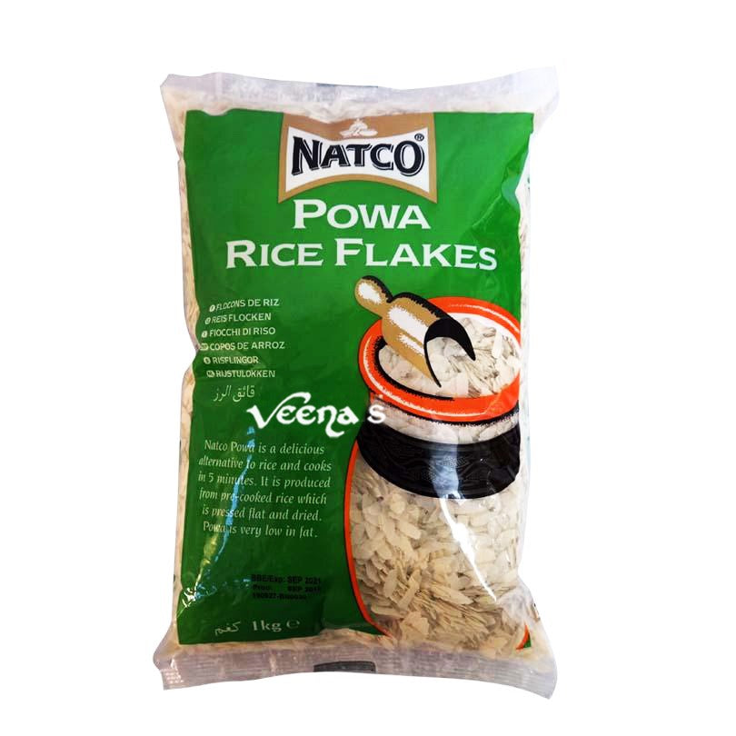 Buy Natco Powa Rice Flakes 1kg at Veenas.com - Online Indian Grocery Store UK