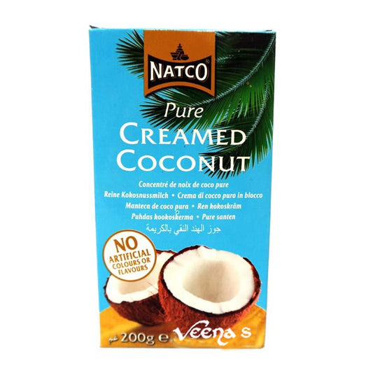 Buy Natco Pure Creamed Coconut 200g at Veenas.com - Online Indian Grocery Store UK