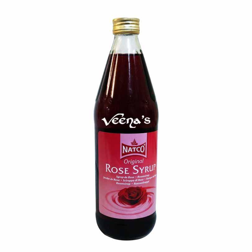 Buy Natco Rose Syrup 725ml at Veenas.com - Online Indian Grocery Store UK