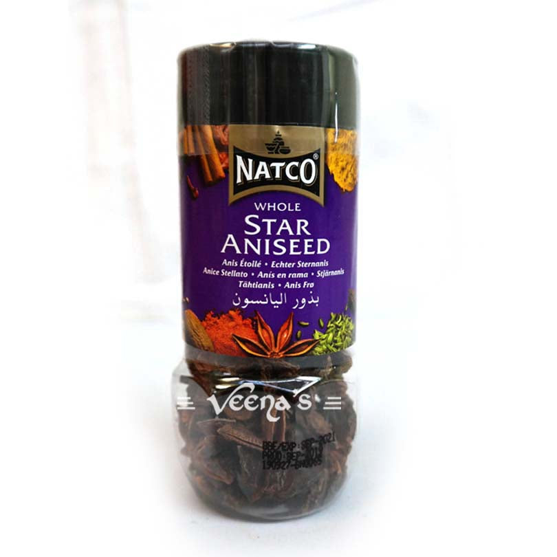 Buy Natco Star Aniseed 100g at Veenas.com - Online Indian Grocery Store UK