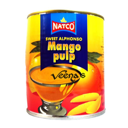 Buy Natco Sweet Alphonso Mango Pulp 450g at Veenas.com - Online Indian Grocery Store UK