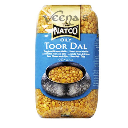 Buy Natco Toor Dal Oily 500g at Veenas.com - Online Indian Grocery Store UK