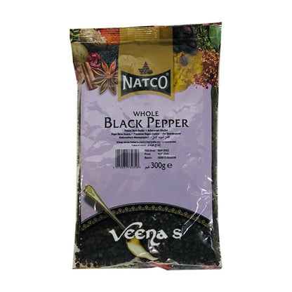 Buy Natco Whole Black Pepper 300g at Veenas.com - Online Indian Grocery Store UK