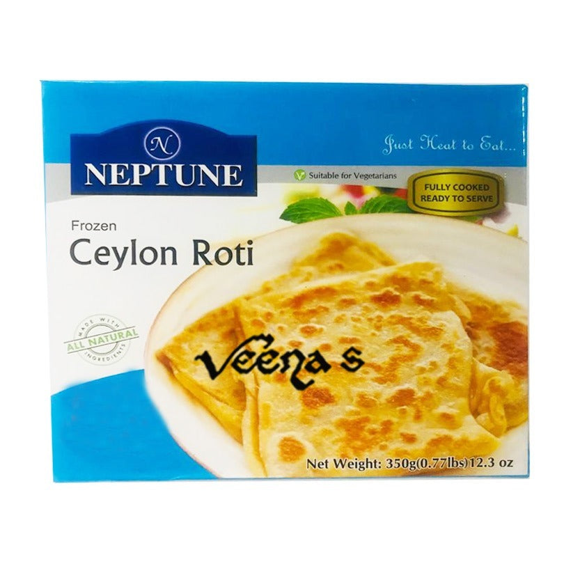 Buy Neptune Frozen Ceylon Roti 350g (Buy 1 Get 1 Free) at Veenas.com - Online Indian Grocery Store UK