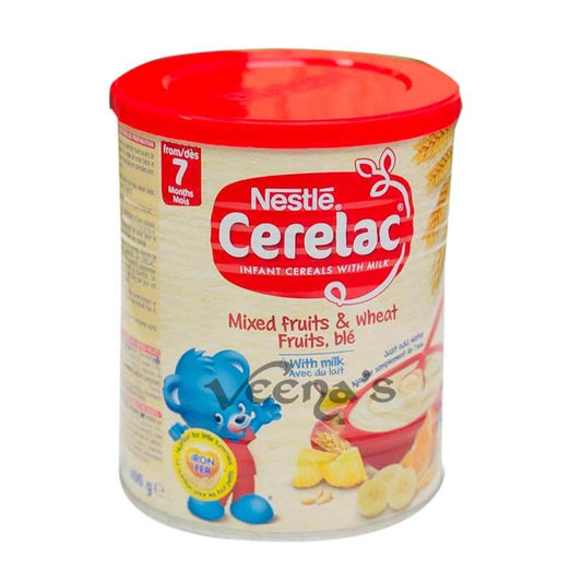 Buy Nestle Cerelac Mixed Fruits & Wheat at Veenas.com - Online Indian Grocery Store UK