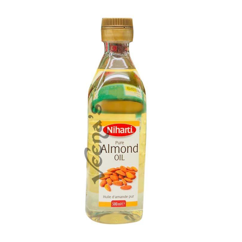 Buy Niharti Almond Oil 500ml at Veenas.com - Online Indian Grocery Store UK