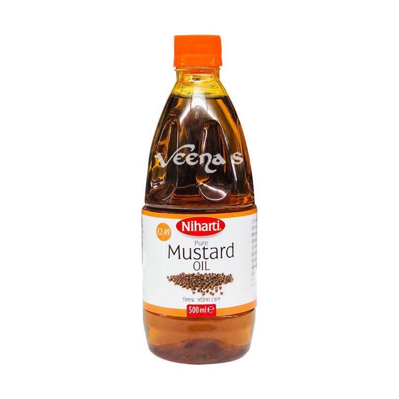 Buy Niharti Mustard Oil 500ml at Veenas.com - Online Indian Grocery Store UK