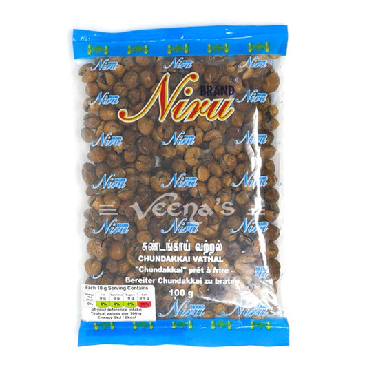 Niru Chundakkai Vathal 100g 