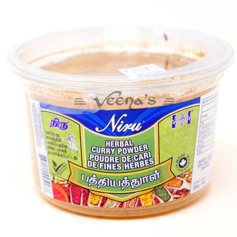 Buy Niru Herbal Curry Powder 225g at Veenas.com - Online Indian Grocery Store UK 