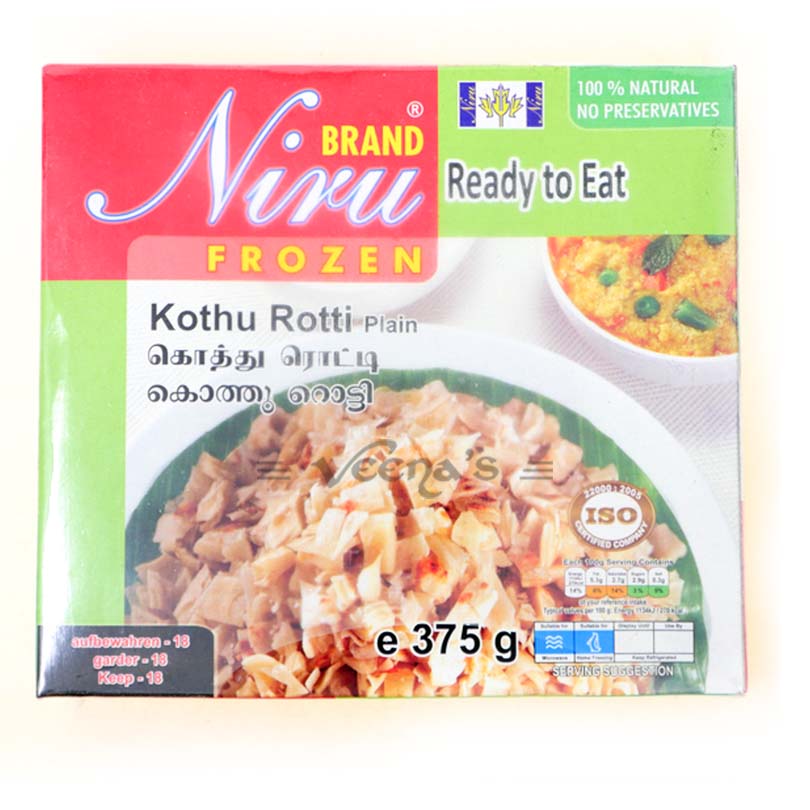 Buy Niru Kothu Rotti  Plain 375g at Veenas.com - Online Indian Grocery Store UK